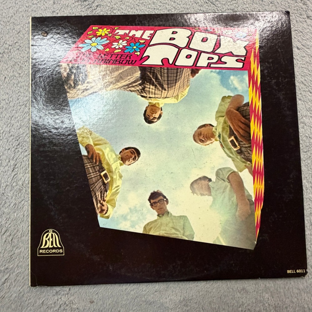 The Box Tops The Letter Neon Rainbow Vinyl LP Bell 6011 Mono 1967 Alex Chilton
